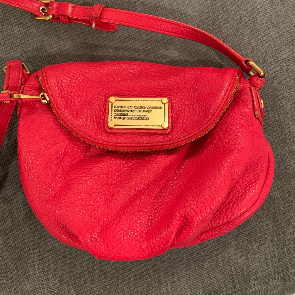 Red Natasha mini crossbody Marc by Marc Jacobs